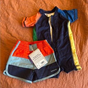 Baby swimwear 6-12mo (lot of 2)